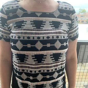 ANTHROPOLOGIE Sundays in Brooklyn Print Top